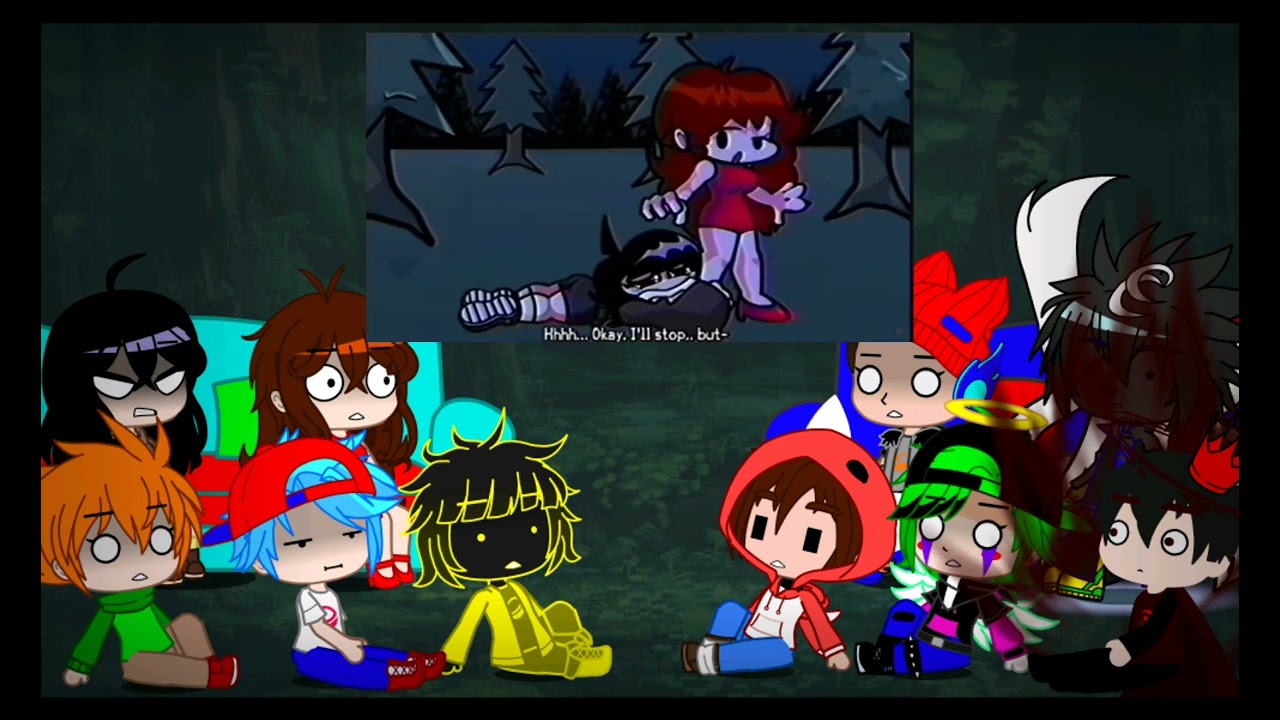 los personajes de FNF reaccionan a Cartoon Cat V2 (Parte 2) (Timeline: 11/05/2024)