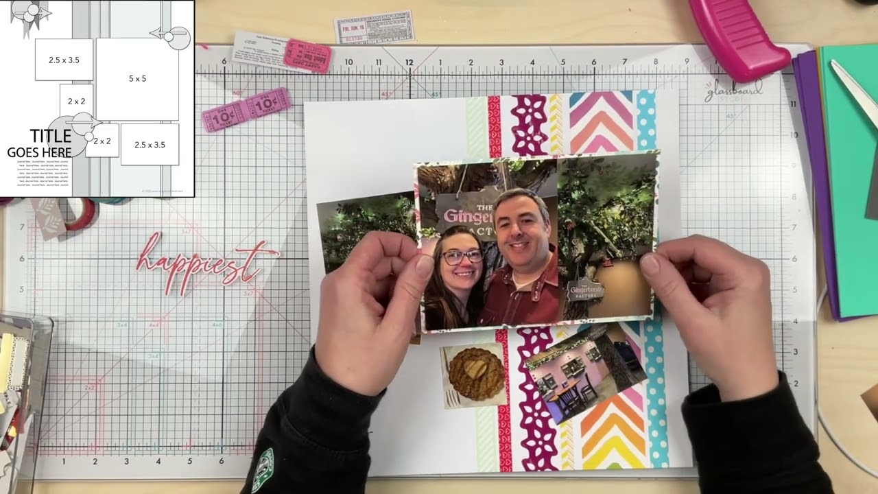 Scrapbook Process: Discover Snacks // Follow a Sketch February 2026 // #fasfeb26