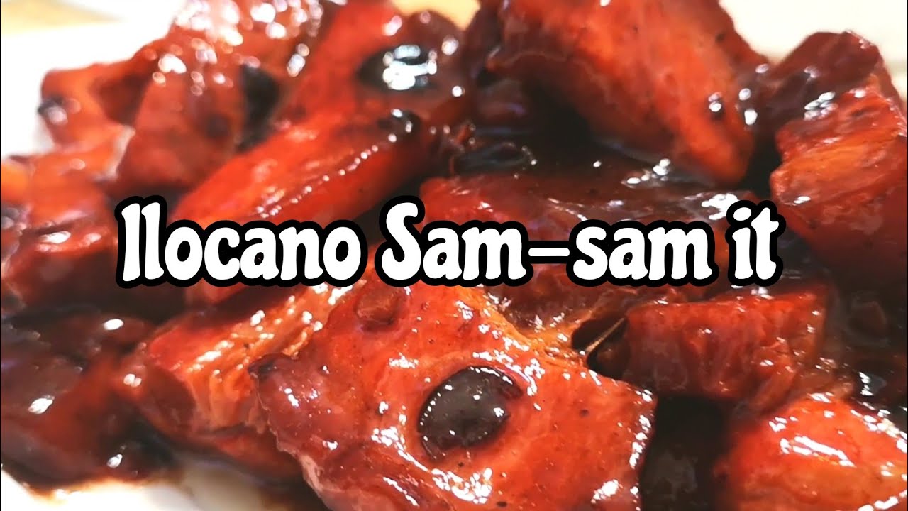 Ilocano Sinam itan / Sam Sam it // Ilocano Recipe