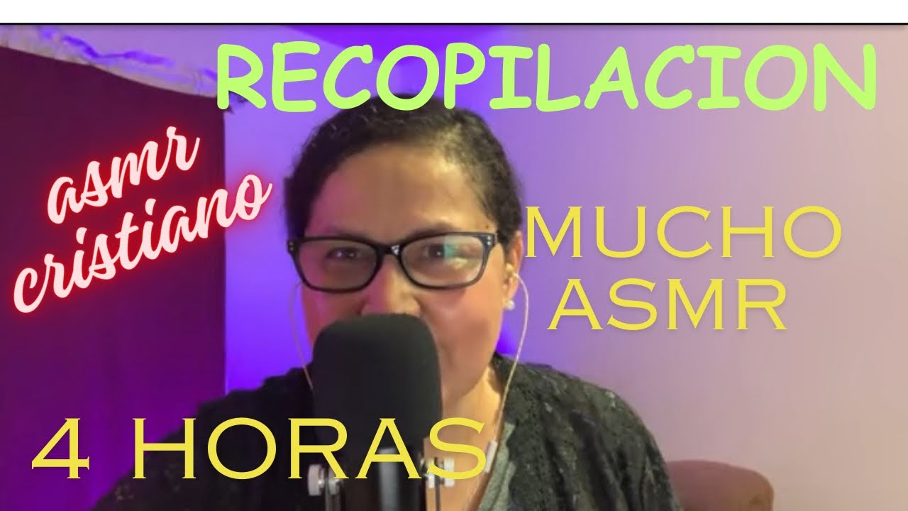 ASMR ✝️# 144-con 4 horas de lectura  para descansar y aprender -