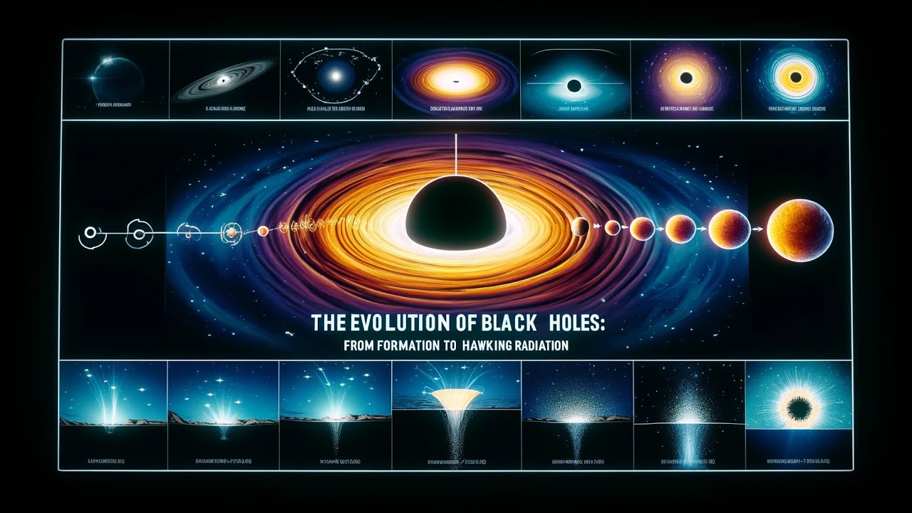 The Evolution of Black Holes: From Formation to Hawking Radiation