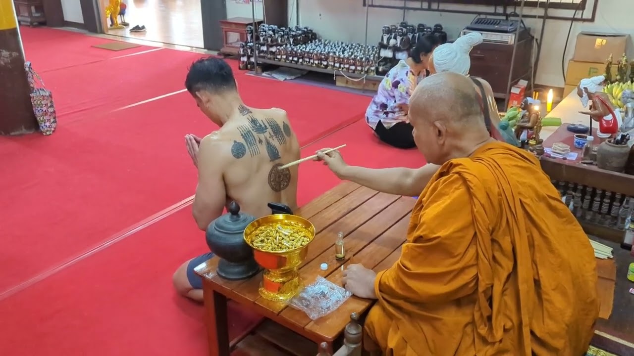 Blessings by Arjan Daeng #thai tattoo #Sak Yant