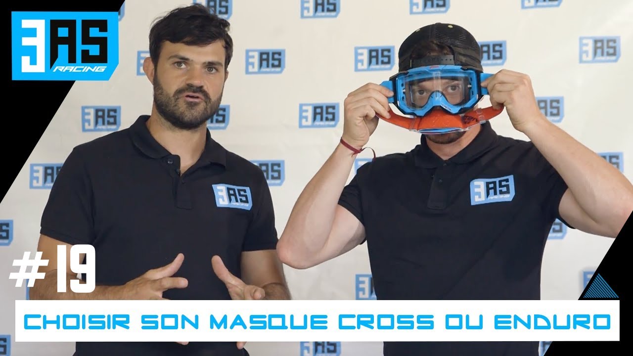Choisir son masque cross ou enduro Tuto Moto #19