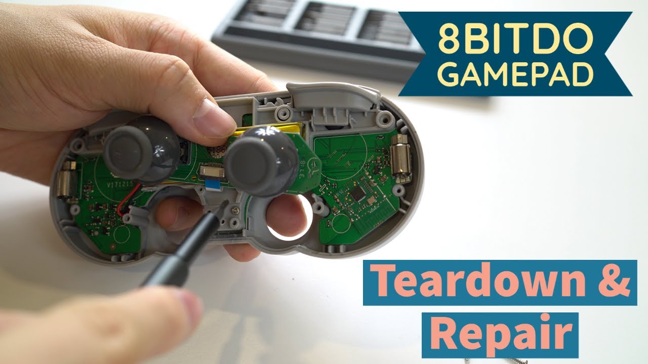 Teardown and repair 8bitdo sf30 pro gamepad