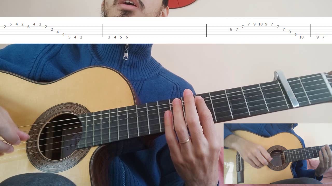 Tutorial para guitarra: Cuando llora mi guitarra versión del Chaqueño Palavecino (parte 1)