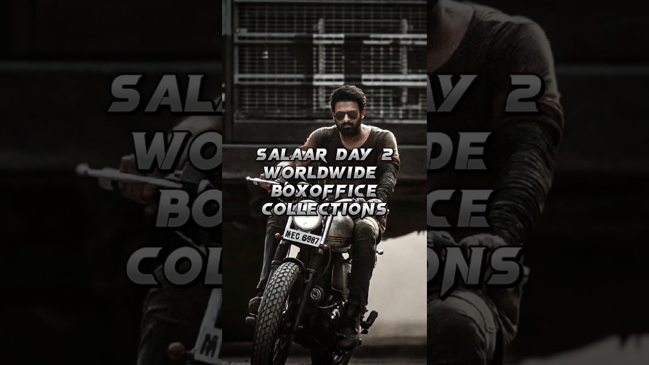 salaar day2 worldwide boxoffice collections |