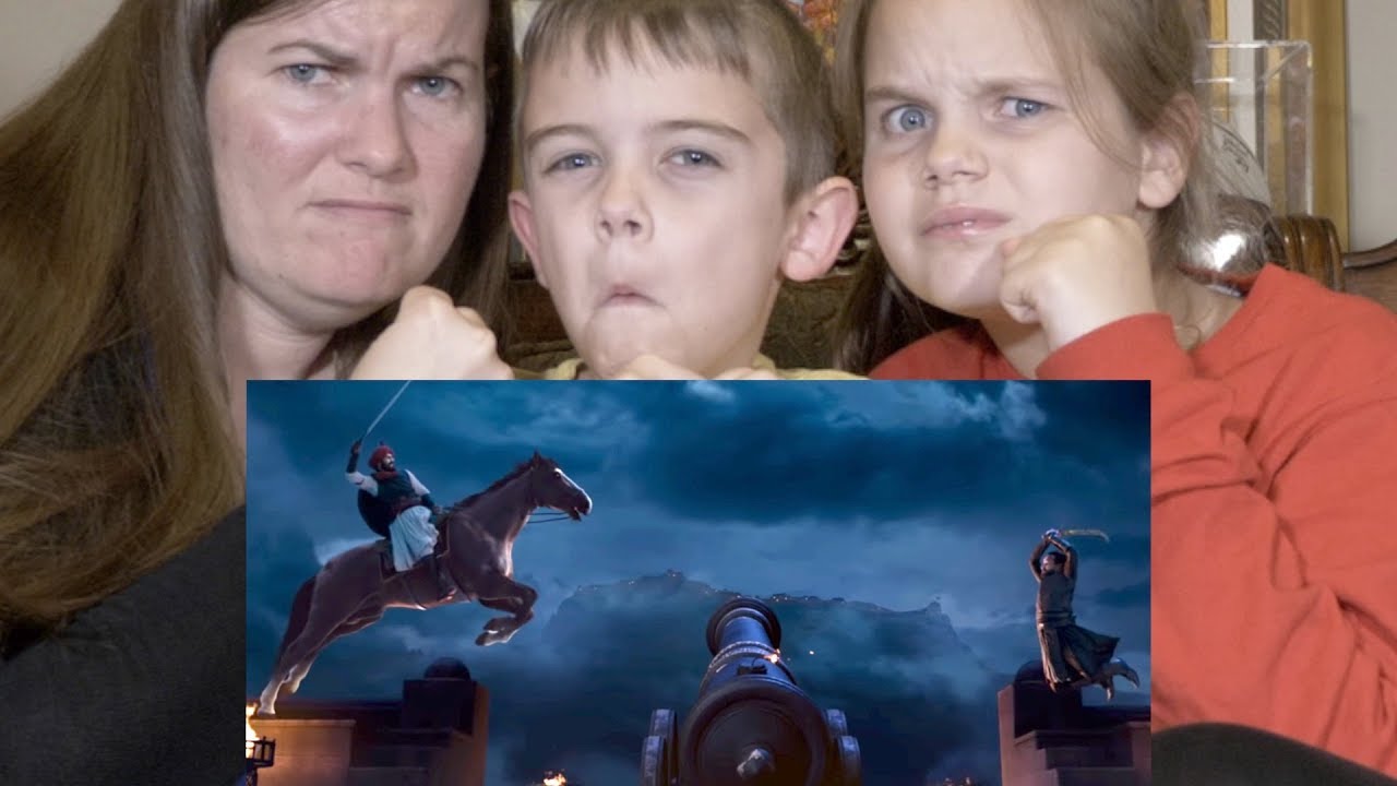 TANHAJI TRAILER | AMERICAN FAMILY REACTION