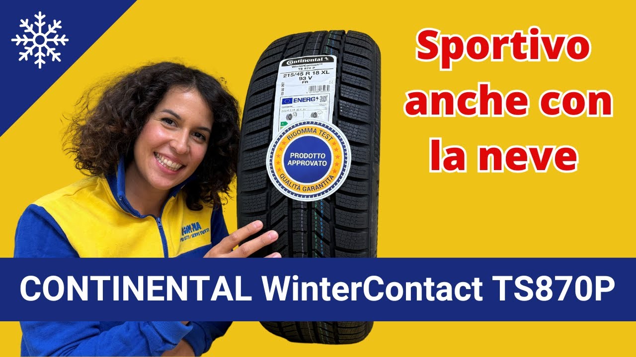 CONTINENTAL WinterContact TS 870 P | Sportivo anche con la neve