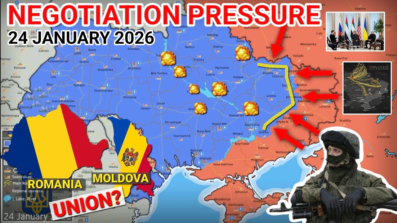 No Compromise in Ukraine Talks | Moldova & Romania Discuss Union [24 January 2026]