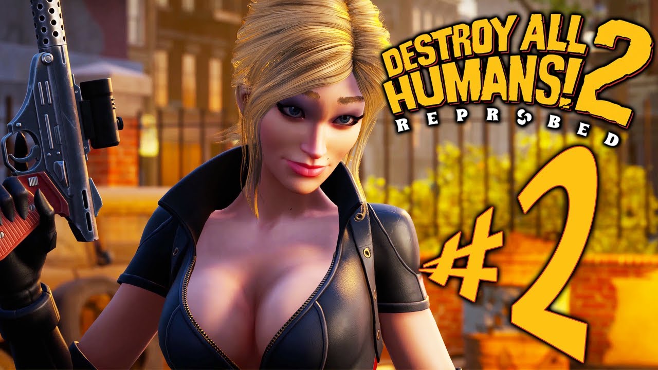 Destroy All Humans 2 Reprobed - Parte 2: Agente Secreta ( ͡° ͜ʖ ͡°) [Xbox Series X - Playthrough 4K]