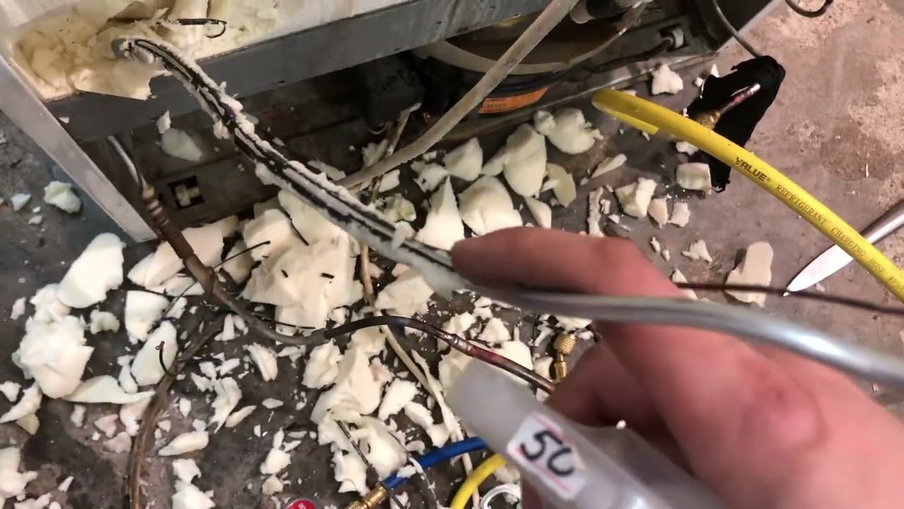 Вздутая стенка в Холодильнике . Утечка ?