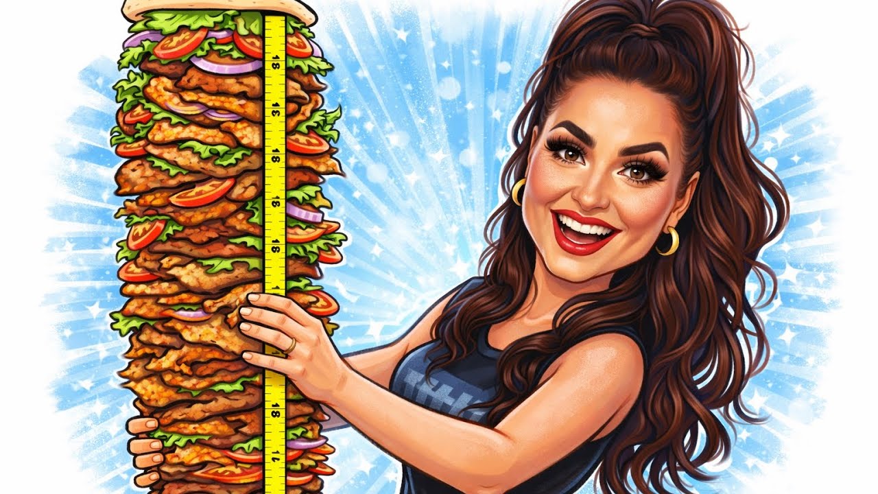 3 foot long Doner Kebab 