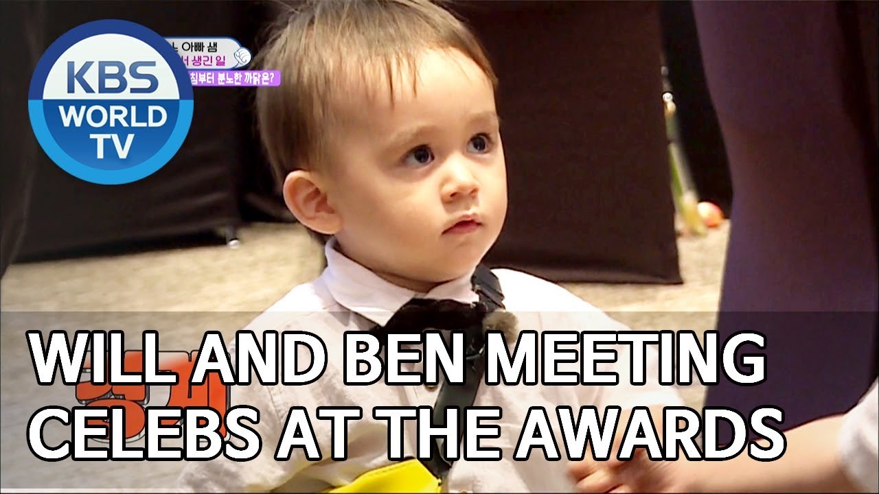 Will and Ben meeting celebrities at the awards [The Return of Superman/2019.08.25]