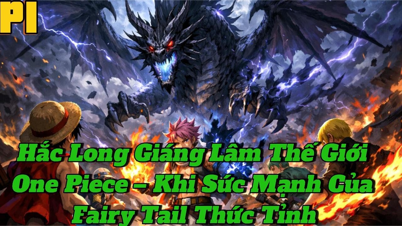 Hắc Long Giáng Lâm Thế Giới One Piece  Khi Sức Mạnh Của Fairy Tail Thức Tỉnh | P1