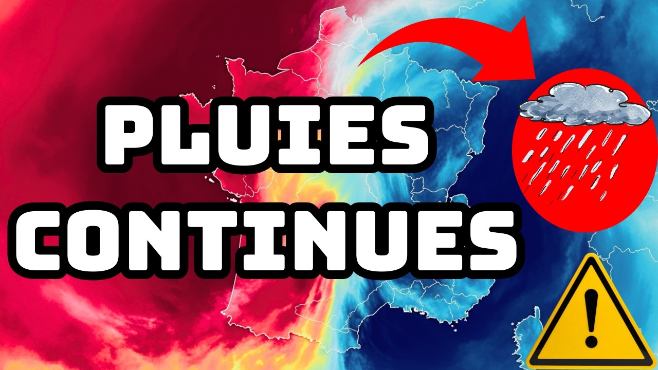 ATTENTION ! De fortes pluies arrivent ! Êtes-vous prêts ?