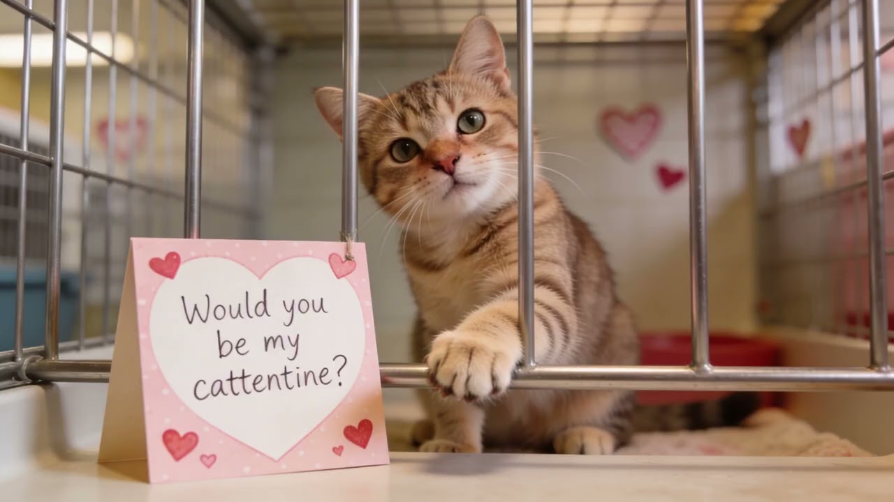 Cattentine #AdoptDontShop #ShelterCats #RescueCatLove