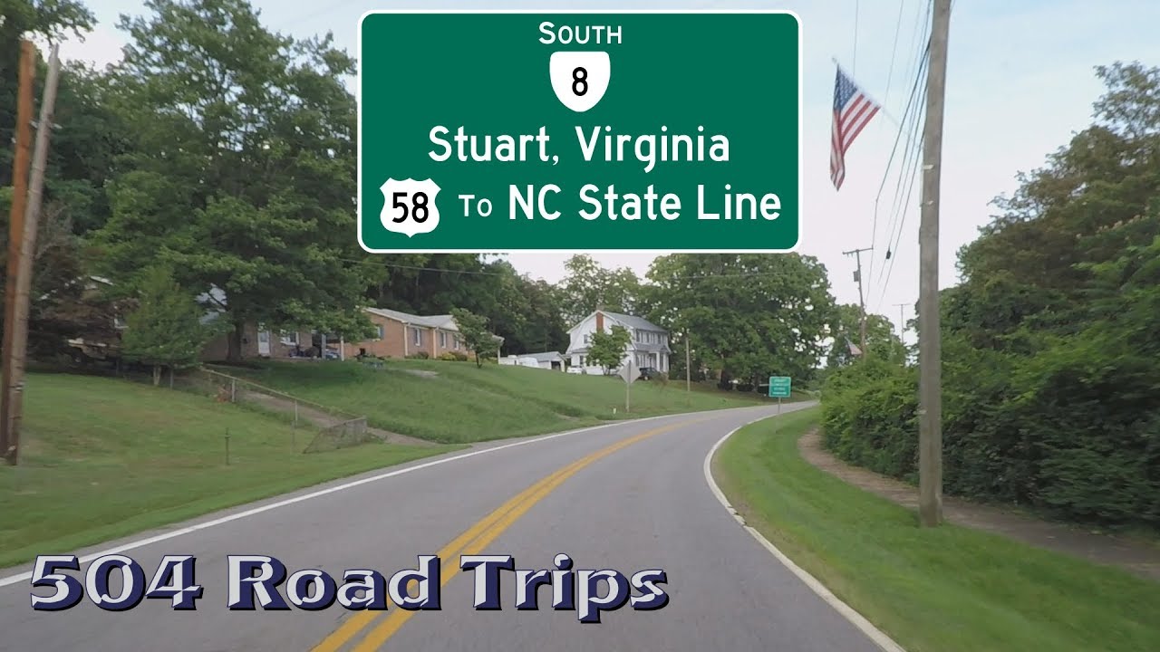 Road Trip #361 - Virginia SR-8 South - US-58 to North Carolina State Line (Stuart)