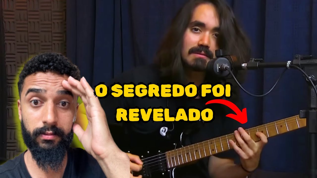 COMO o Mateus Asato Mapeou o BRAÇO DA GUITARRA