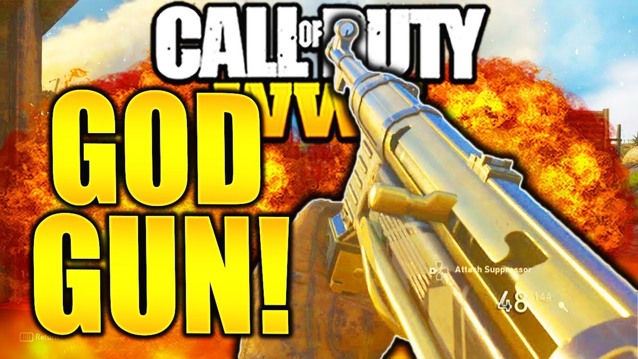 MP40 ALL OUT II IS A GOD GUN in CALL OF DUTY WW2! COD WW2 HEROIC 