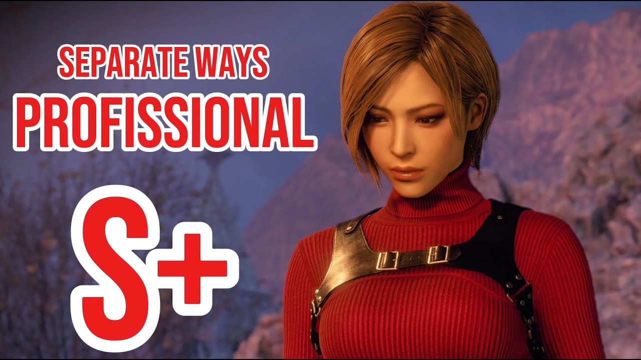 Resident Evil 4 Remake Rank S+ Separate Ways ( Sem itens Bonus ) No Profissional Até Zerar