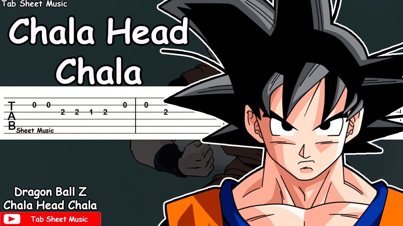 Dragon Ball Z OP 1 - Chala Head Chala Guitar Tutorial