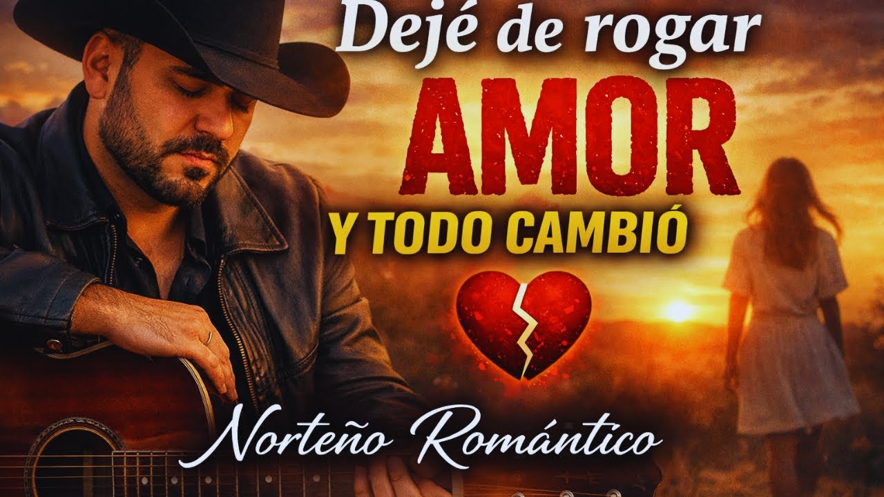 Dejé de rogar amor y todo cambió | Norteño romántico  #amorpropio #AmarSinCarencia