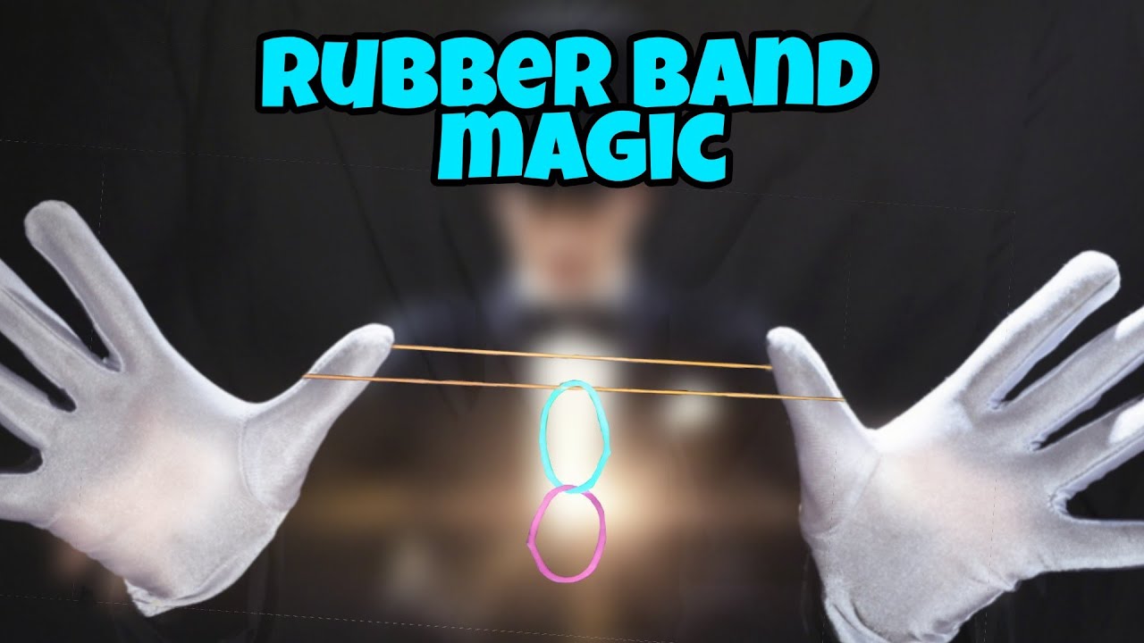 6 Awesome Magic Trick With Rubber Band You Can Do | Easy Rubber band Magic