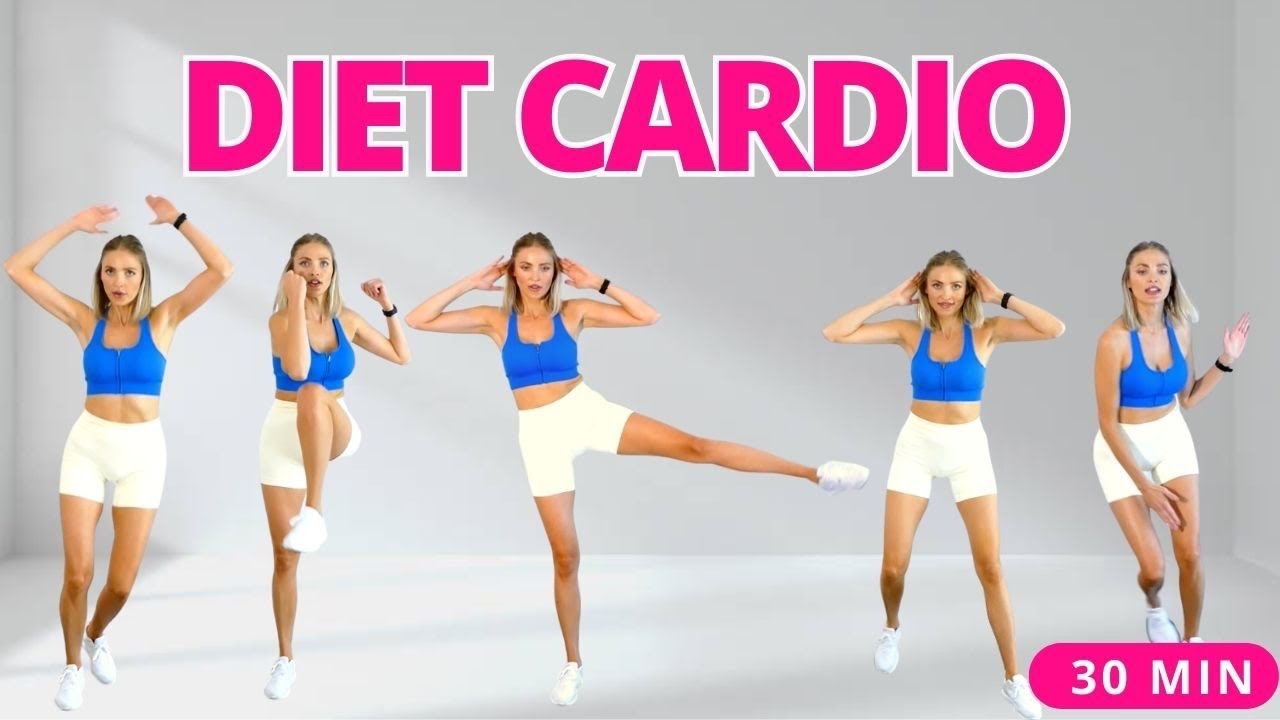 🔥 30 Min Diet Cardio Workout w/Cool Down🔥Fat Burning Cardio Exercises🔥 ALL STANDING, NO REPEAT