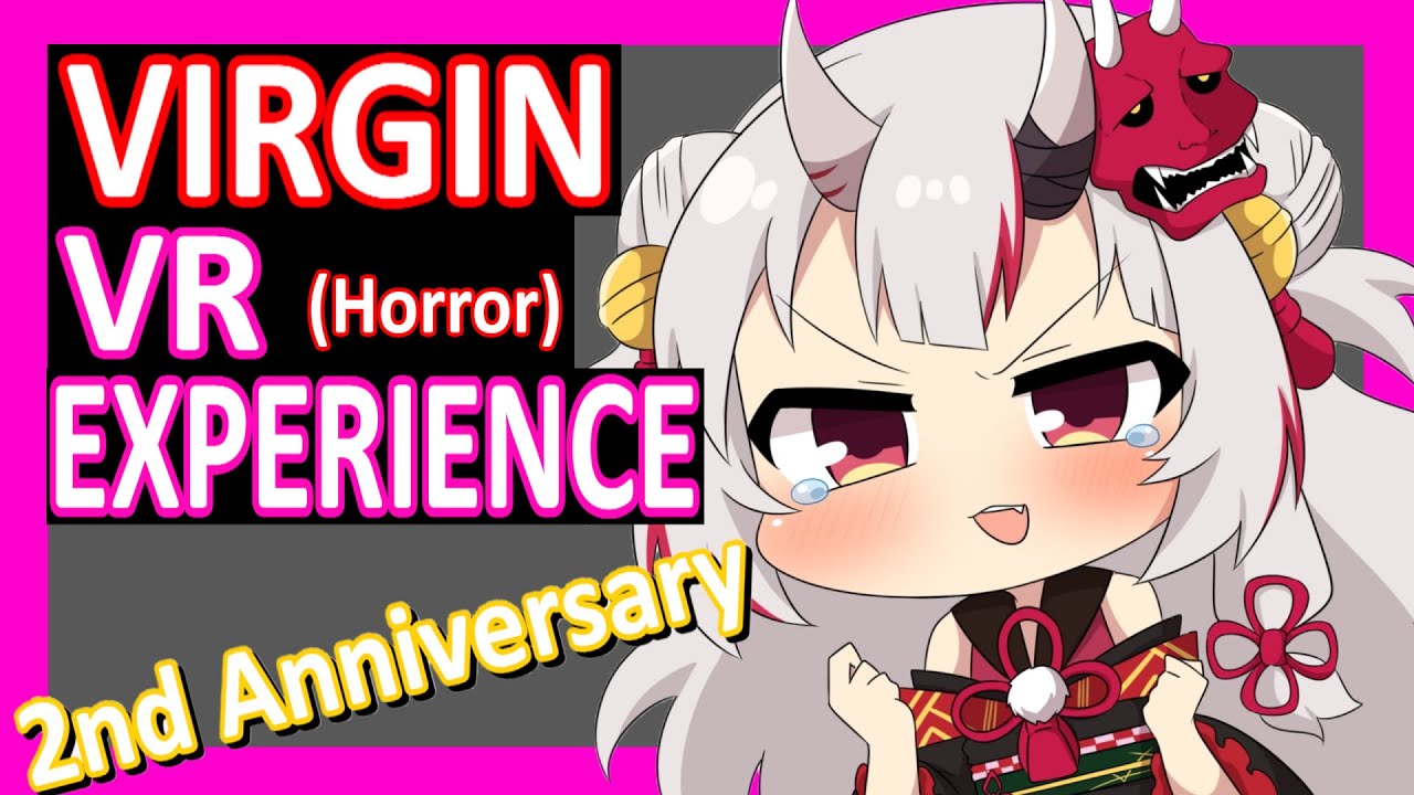 【Hololive】Nakiri Ayame: Virgin VR Experience【3D Horror】【2nd Anniversary】【Eng Sub】