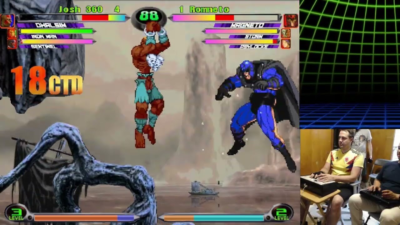 MvC2 (DCHDMI): NYC Session - Josh 360 (SimFiend) vs Romneto (MSP) FT10 # 1 [+ 1] .:6.7.26:.