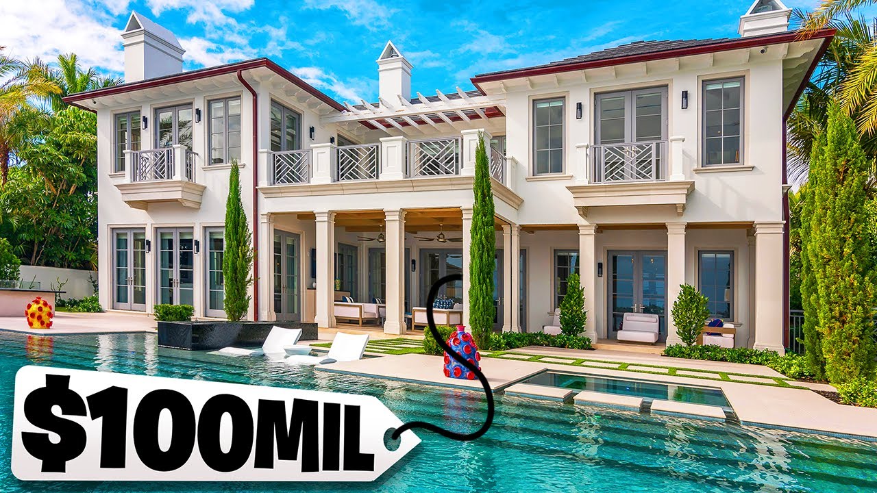 The $100,000,000 Mega Mansions of Palm Beach Florida