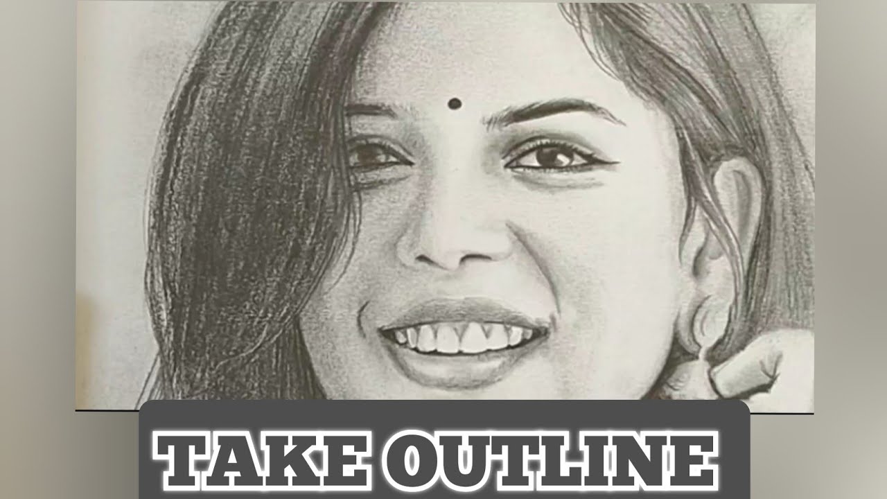 Easiest way of taking outline / drawing tutorial 