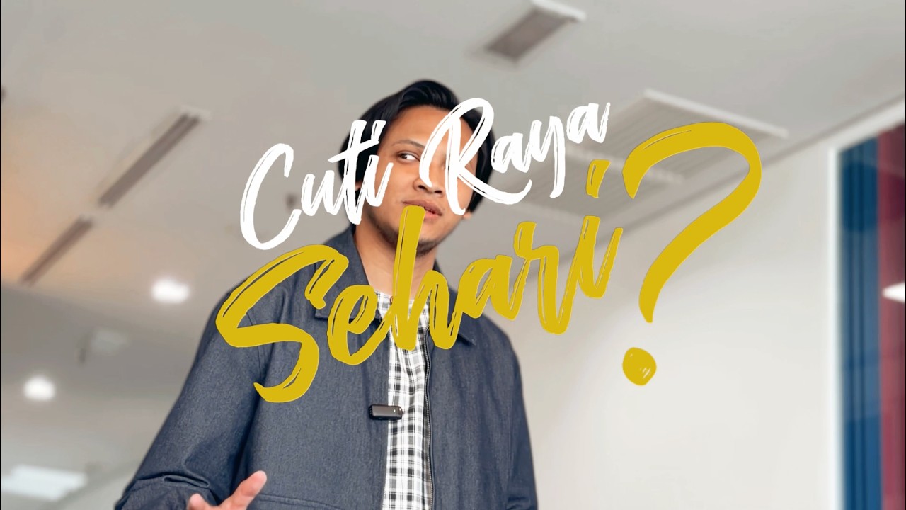 CIRD: Cuti Raya Sehari?