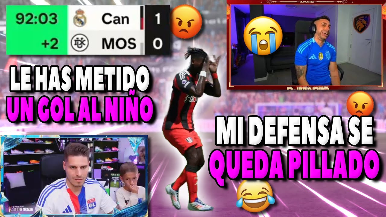 PIERDE CONTRA el RIVAL M&Aacute;S ABURRIDO y LLOROS de CACHO en LLAMADA | DjMaRiiO Lloros y Enfados FC 25