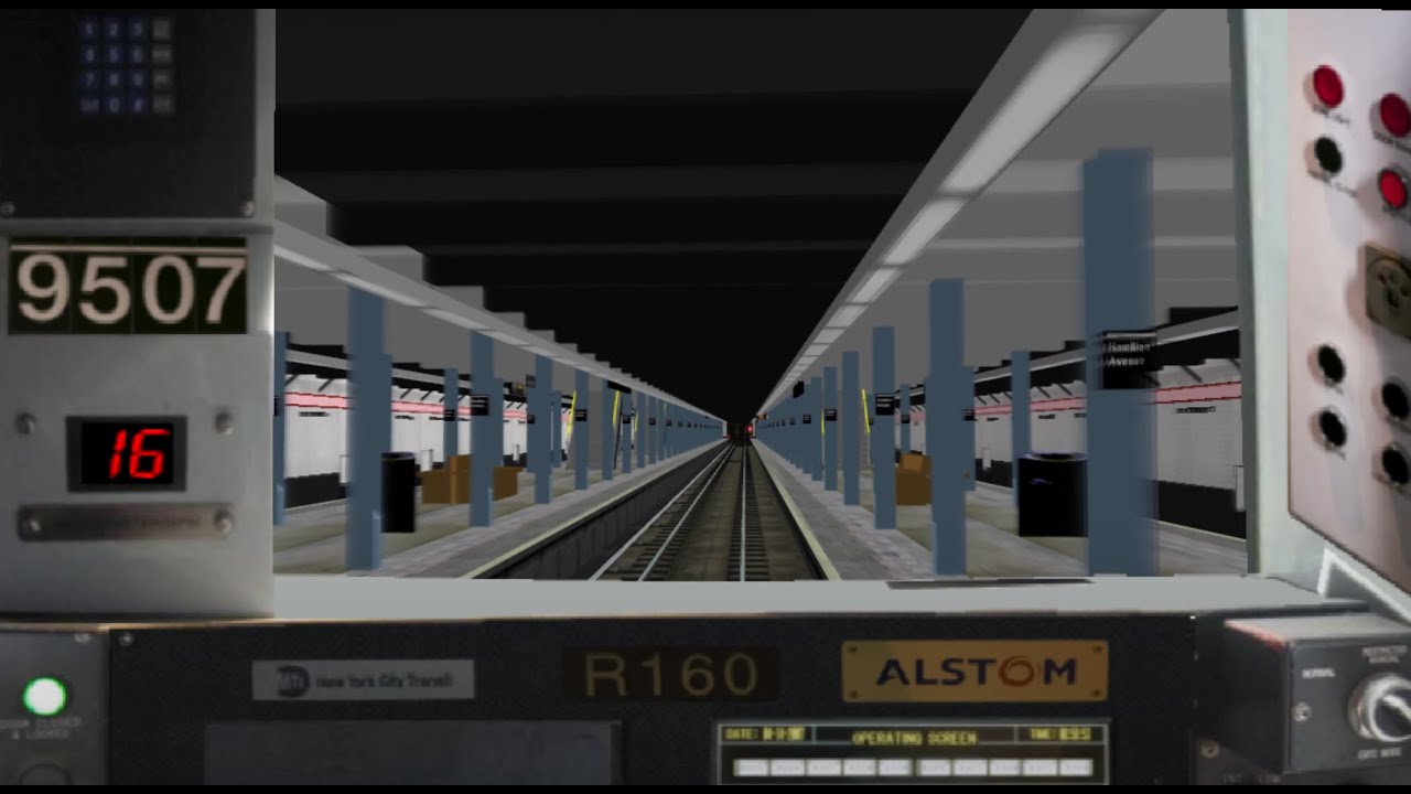 Openbve Gameplay - Z to Elizabeth NJ