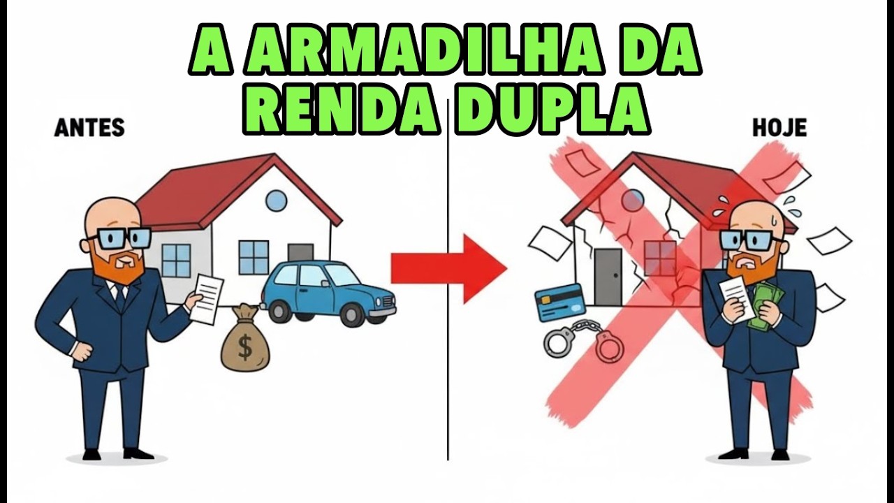 Por Que Duas Fontes de Renda Ainda te Deixam Pobre A Mentira da Renda Dupla