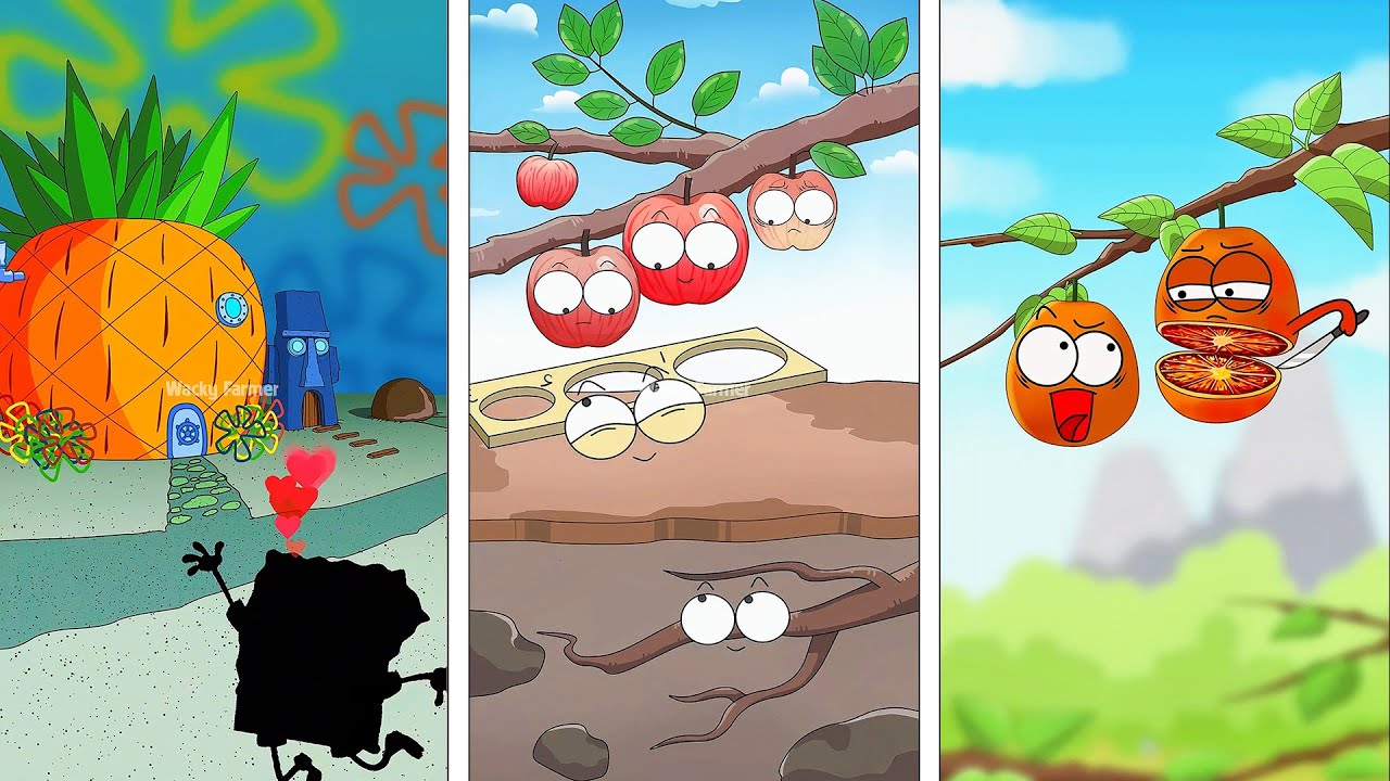 Вирусные хиты от Wacky Farmer (часть 5) | Сборник забавных историй о фруктах