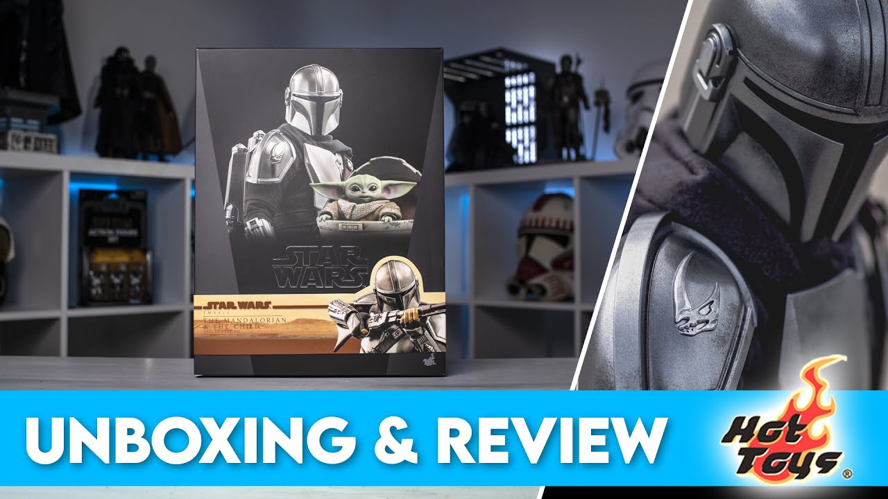 Распаковка и обзор Hot Toys Mandalorian and The Child DELUXE
