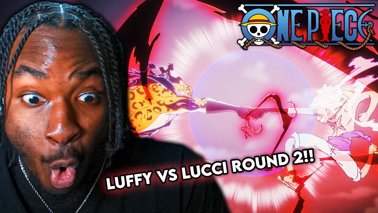 GEAR 5 ЛУФФИ ПРОТИВ ЛУЧЧИ!!! РЕАКЦИЯ НА ONE PIECE ЭПИЗОД 1100