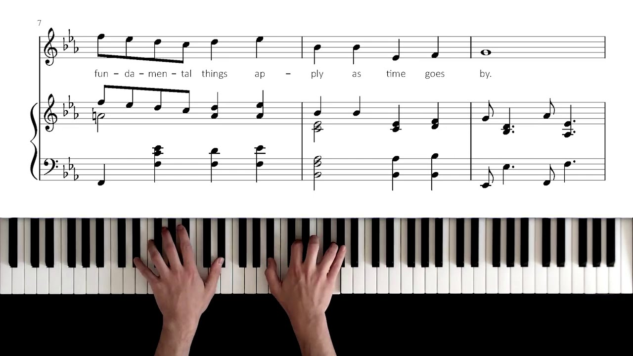 As Time Goes By - Piano Solo Arrangement