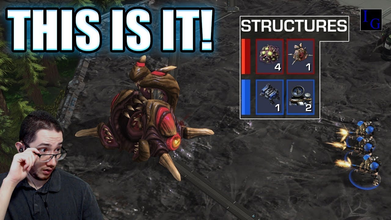 It's down to THE LAST BUILDING!? | StarCraft 2 SC2 Highlight 1v1 Viewer Games