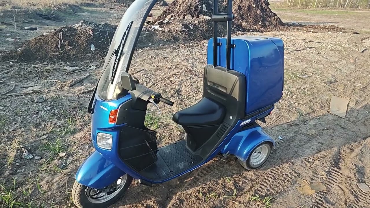 Honda Gyro Canopy. Вся правда трехколесный скутер с крышей