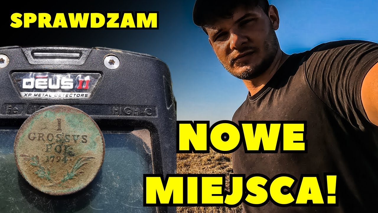 SPRAWDZAM WYKRYWACZEM METALI NOWE MIEJSCA !!!