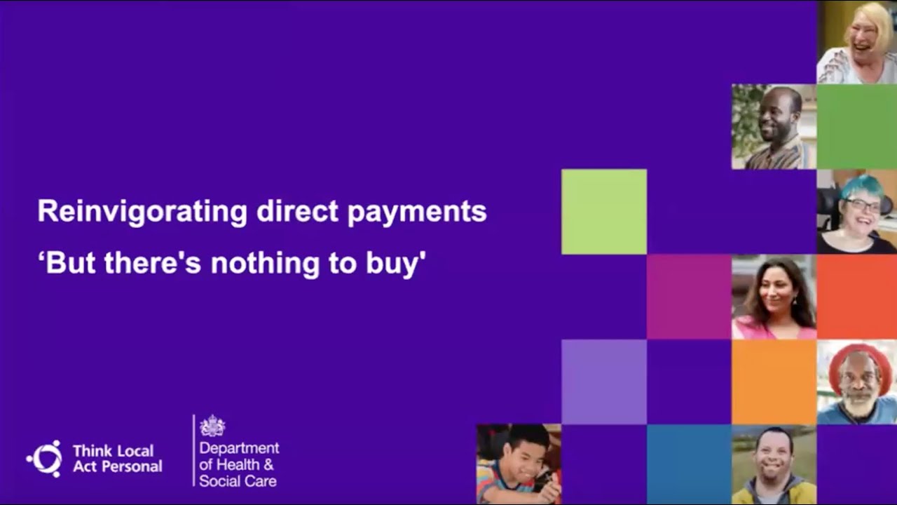 Direct Payments – 'but there's nothing to buy!' webinar | 25.11.25