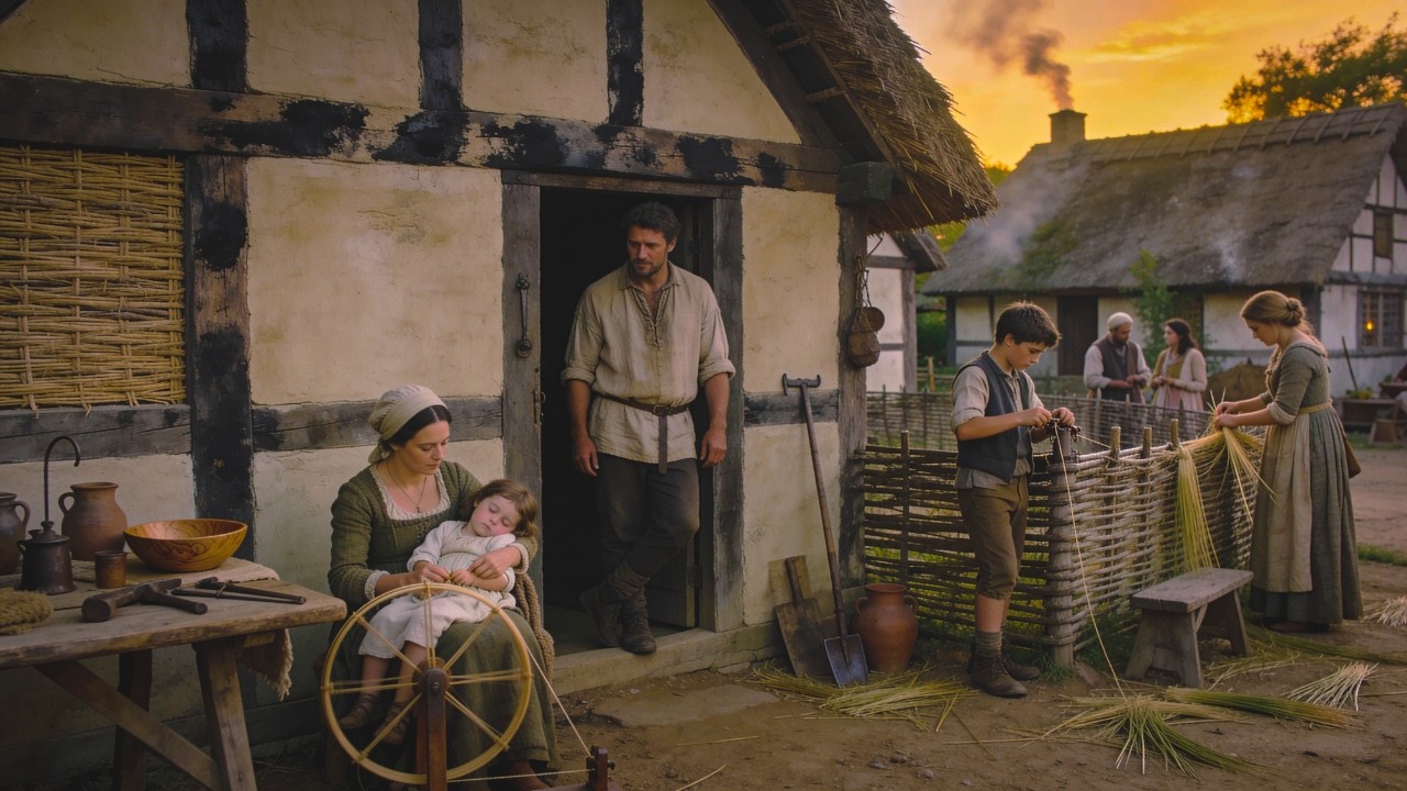 What Life Looked Like Inside a Medieval Cottage