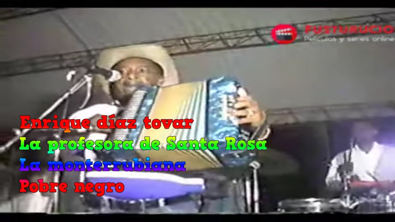 Enrique díaz tovar, La profesora de Santa Rosa, La monterrubiana, Pobre negro