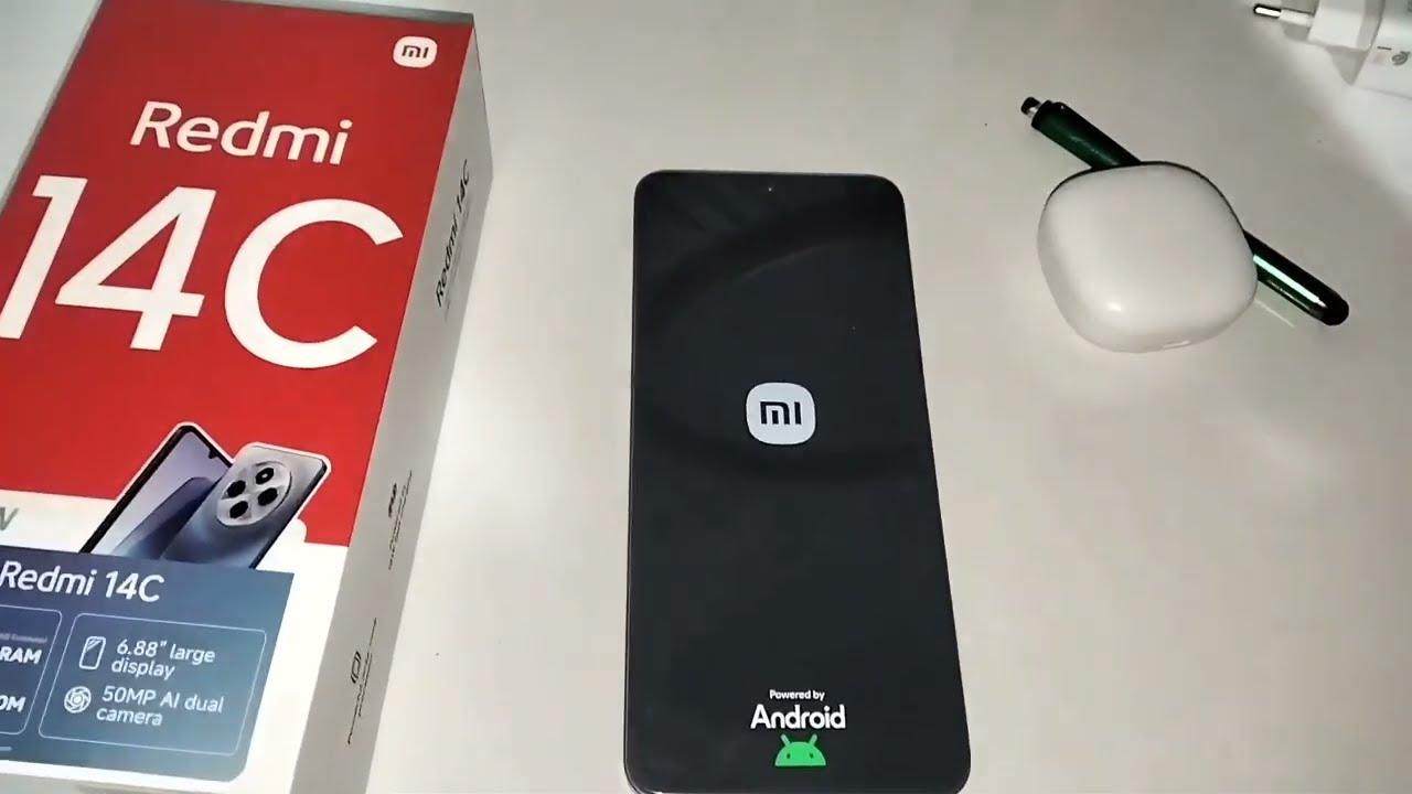 كيفية فورمات / اعادة ضبط المصنع هاتف شاومي Redmi 14C من الريكفري و  الاعدادات