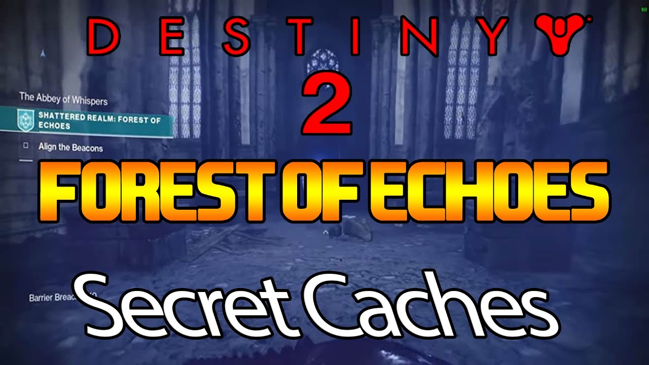 Forest of Echoes - ALL 3 SECRET DATA CACHES - Shattered Realm [#Destiny2]