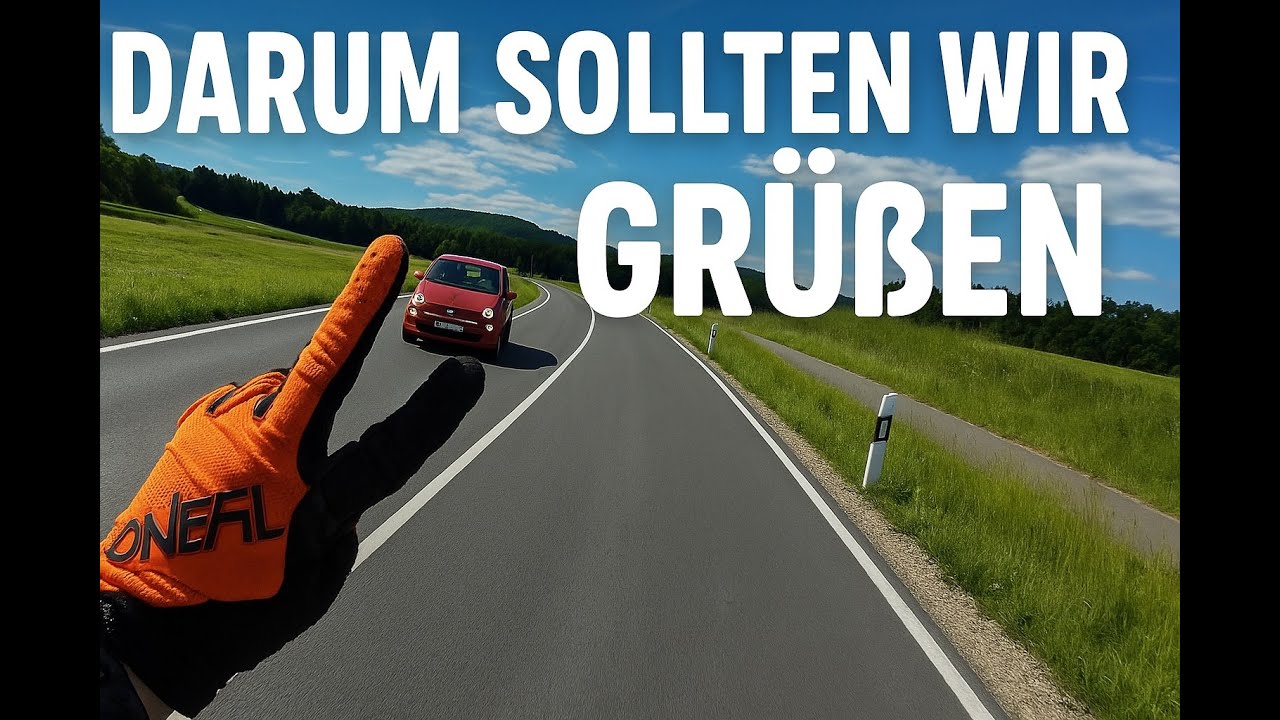 Der Biker Gruß der kein Gruß ist!