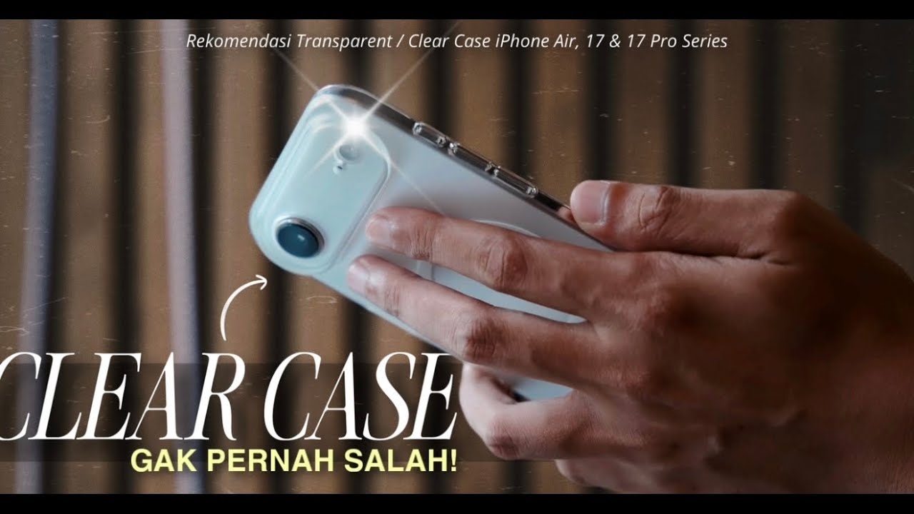 Rekomendasi Clear Case Untuk iPhone Air, 17 & 17 Pro! Montra MagSlim Case